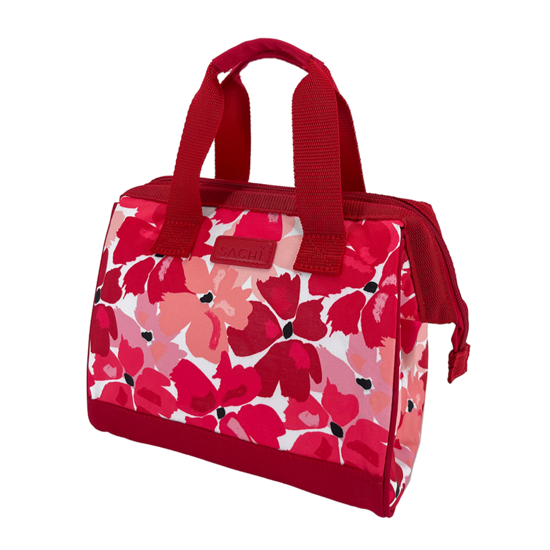 Sachi Insulated Tote Red Poppies
