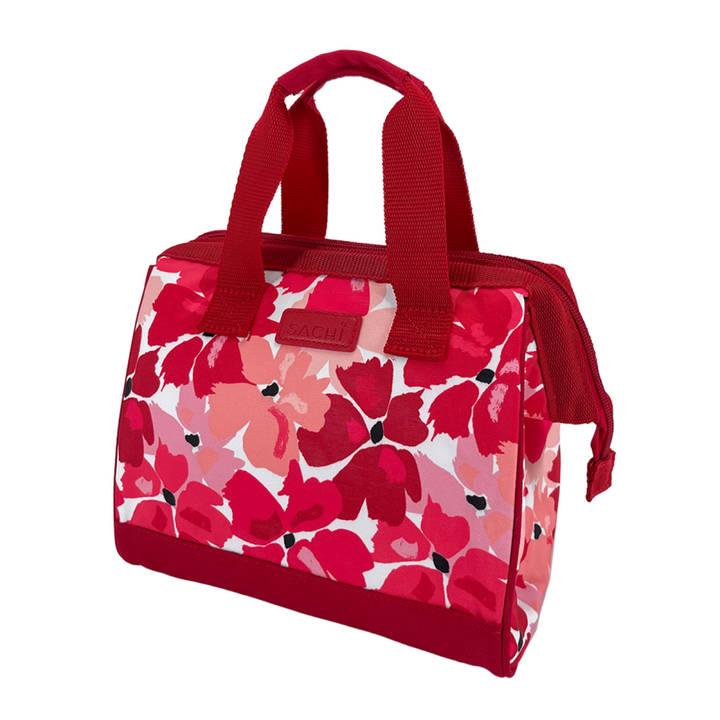 Sachi Insulated Tote Red Poppies