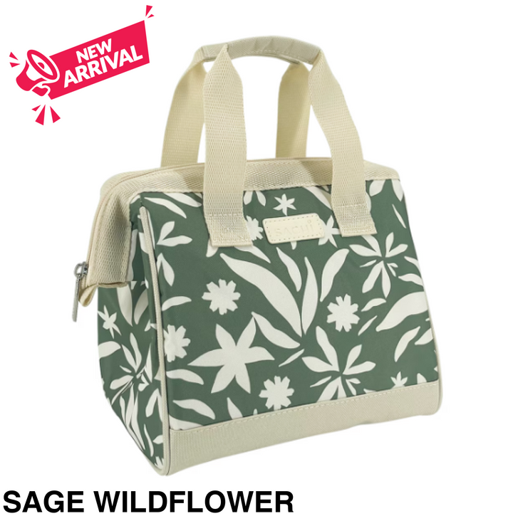 Sachi Insulated Tote Sage Wildflower