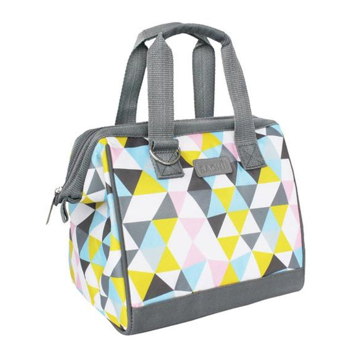Sachi Insulated Tote Triangle Mosaic