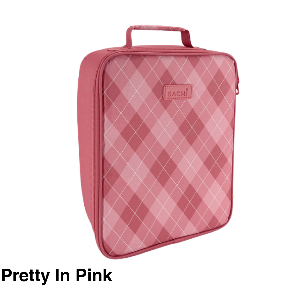Sachi Junior XL Insulated Lunch Bag Pretty In Pink