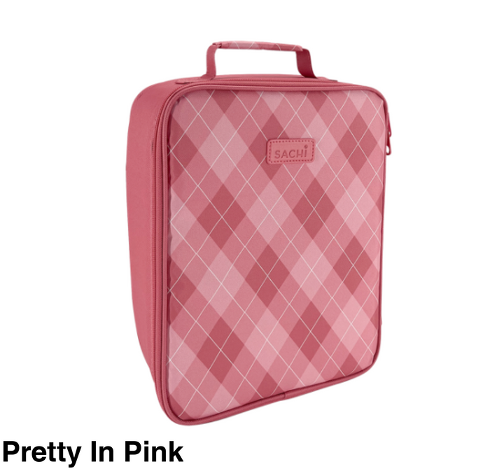 Sachi Junior XL Insulated Lunch Bag Pretty In Pink