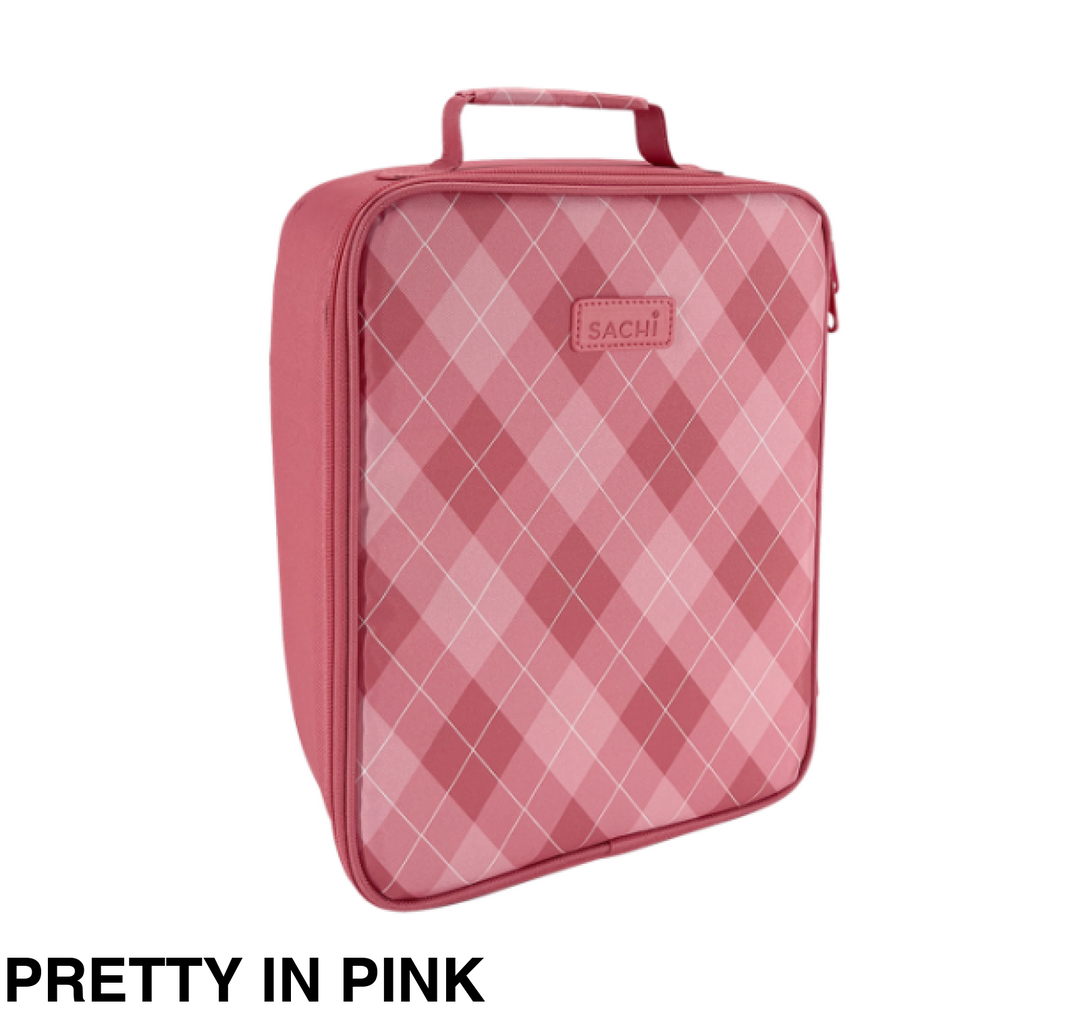 Sachi Junior XL Insulated Lunch Bag Pretty In Pink