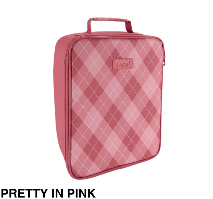 Sachi Junior XL Insulated Lunch Bag Pretty In Pink