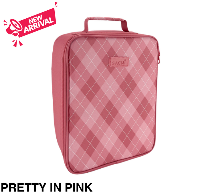 Sachi Junior XL Insulated Lunch Bag Pretty In Pink