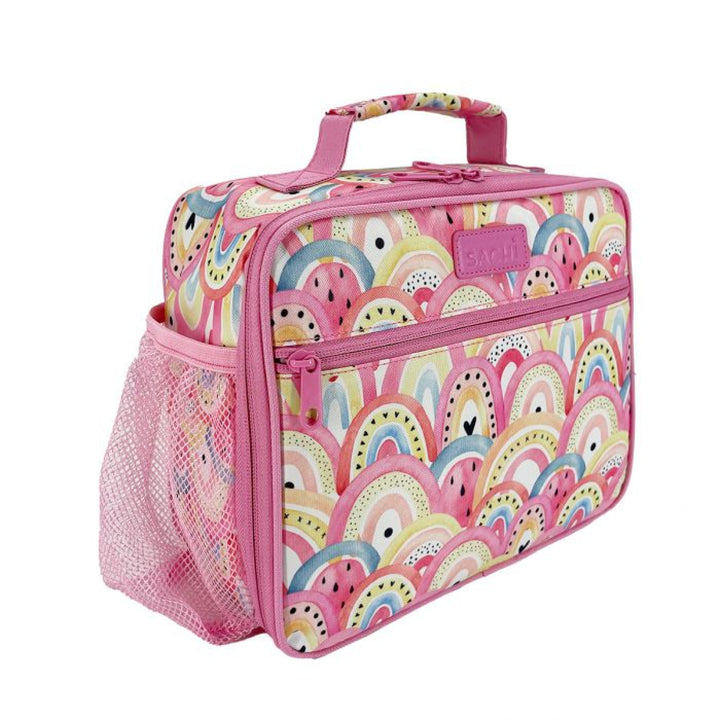 Sachi Lunch Bag W/ Bottle Holder Boho Rainbows