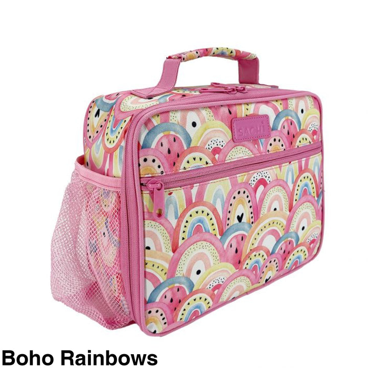 Sachi Lunch Bag W/ Bottle Holder Boho Rainbows