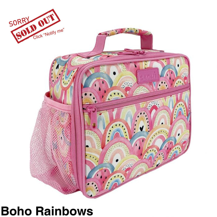 Sachi Lunch Bag W/ Bottle Holder Boho Rainbows