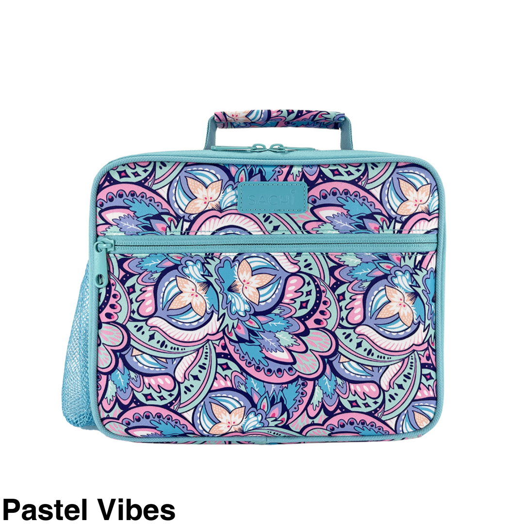 Sachi Lunch Bag W/ Bottle Holder Pastel Vibes