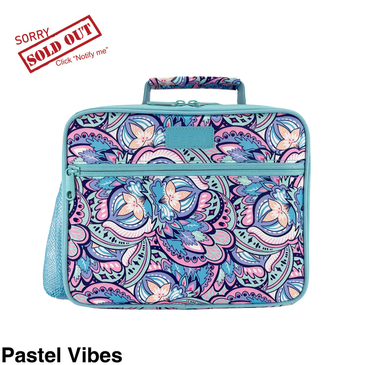 Sachi Lunch Bag W/ Bottle Holder Pastel Vibes