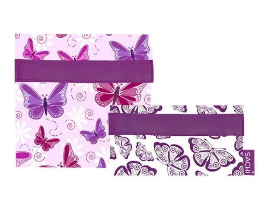 Sachi Reusable Lunch Pockets Butterfly