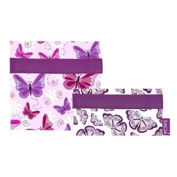 Sachi Reusable Lunch Pockets Butterfly