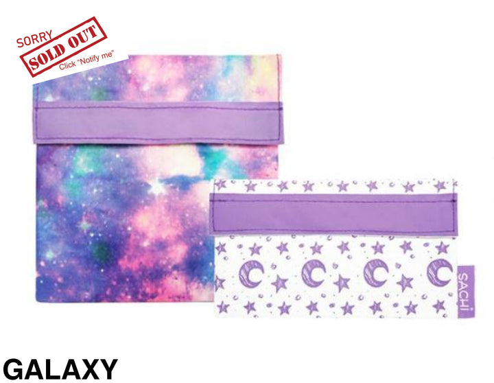 Sachi Reusable Lunch Pockets Galaxy