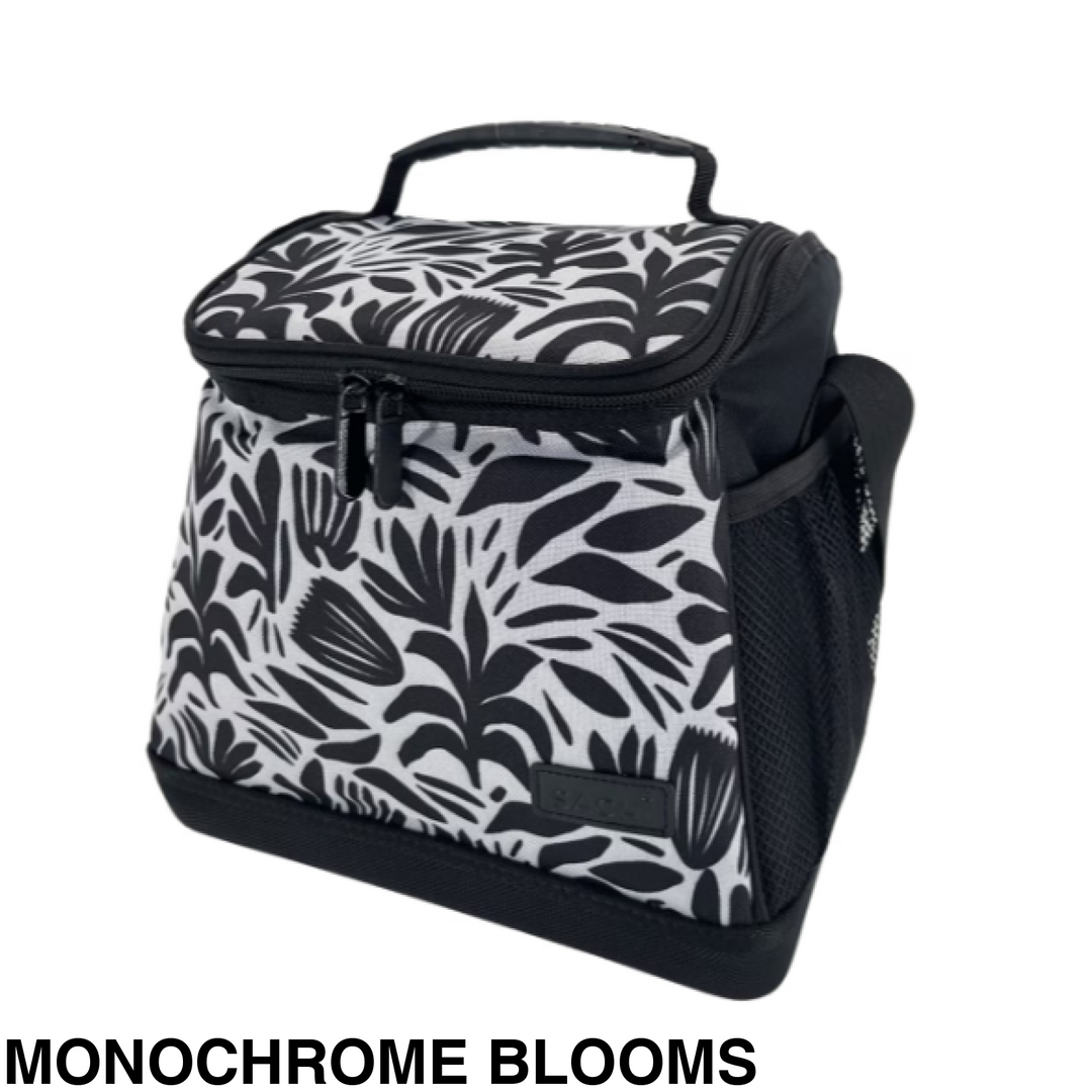 Sachi Weekender Cooler Bag 12L Monochrome Blooms