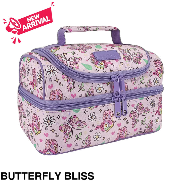 Sachi Insulated Double Decker Lunch Bag