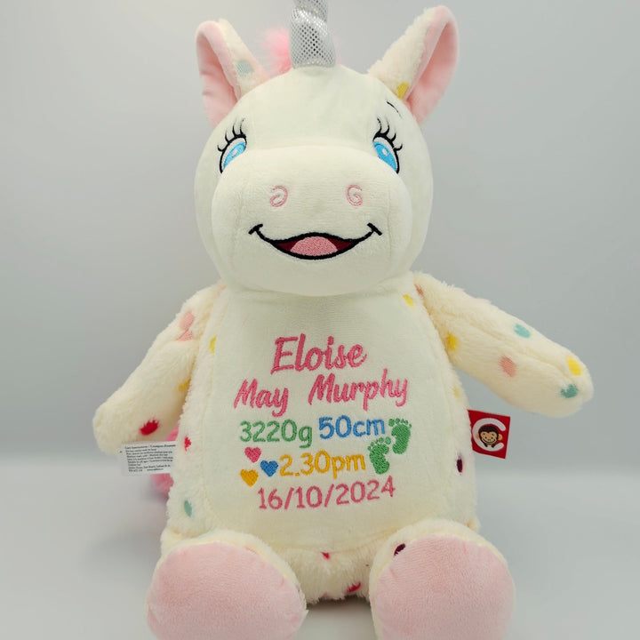 Signature Unicorn Spotty Cubby Cubbie