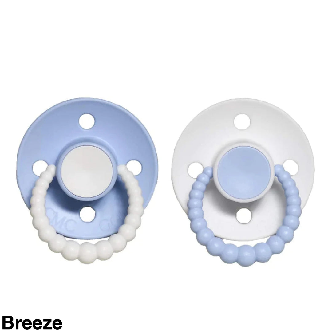 Size 1 Cmc Bubble Dummies - Twin Pack Air Filled Teat Breeze