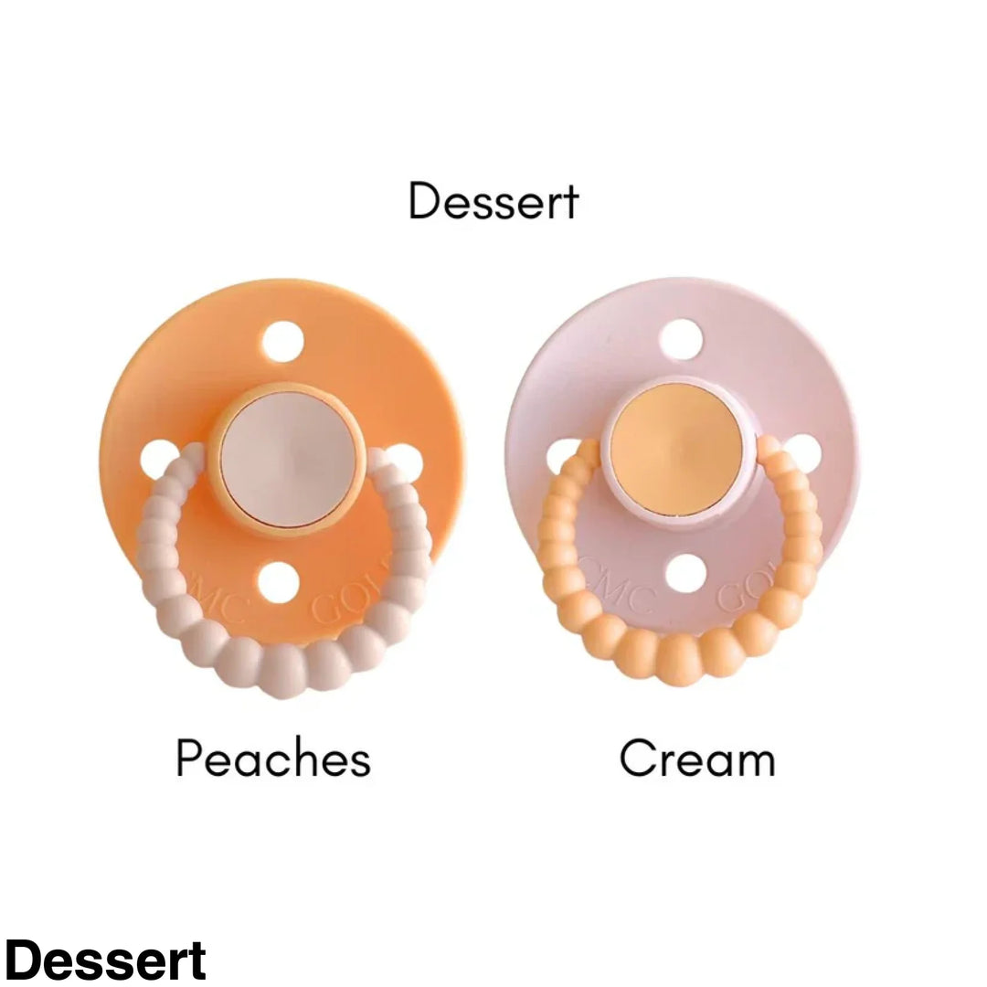 SIZE 1 CMC Bubble Dummies - Twin Pack - AIR FILLED TEAT Dessert