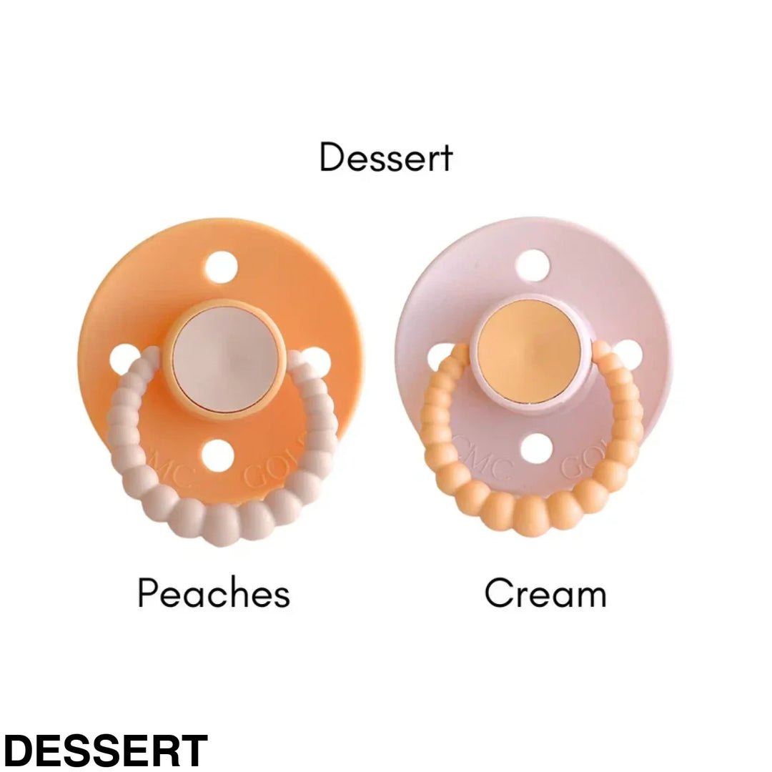 SIZE 1 CMC Bubble Dummies - Twin Pack - AIR FILLED TEAT Dessert