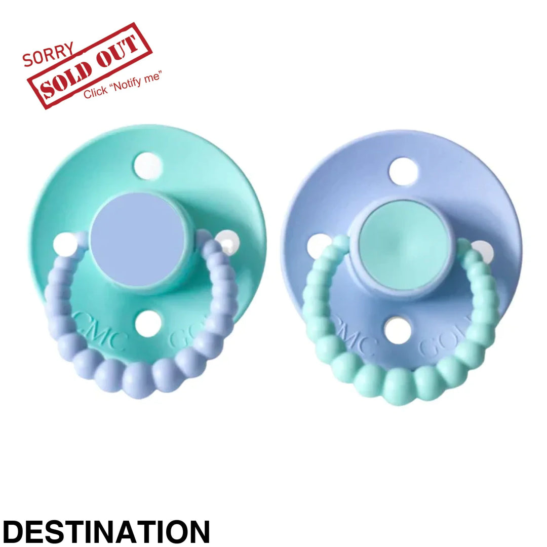 Size 1 Cmc Bubble Dummies - Twin Pack Air Filled Teat Destination