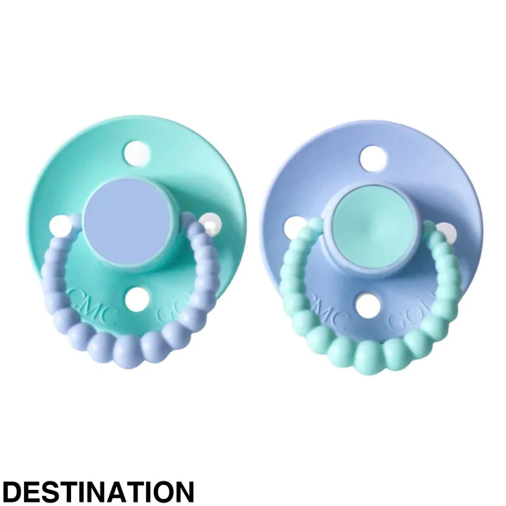 Size 1 Cmc Bubble Dummies - Twin Pack Air Filled Teat Destination