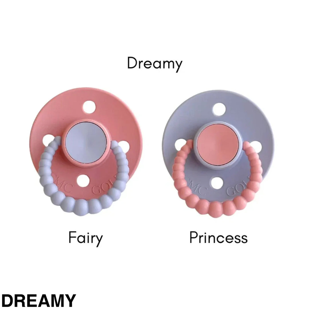 SIZE 1 CMC Bubble Dummies - Twin Pack - AIR FILLED TEAT Dreamy
