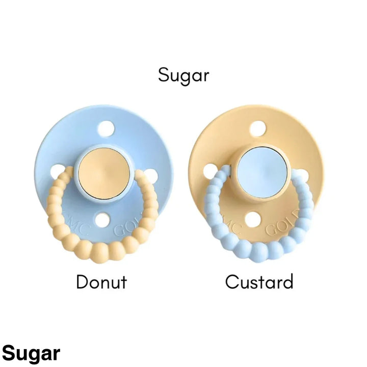 SIZE 1 CMC Bubble Dummies - Twin Pack - AIR FILLED TEAT Sugar
