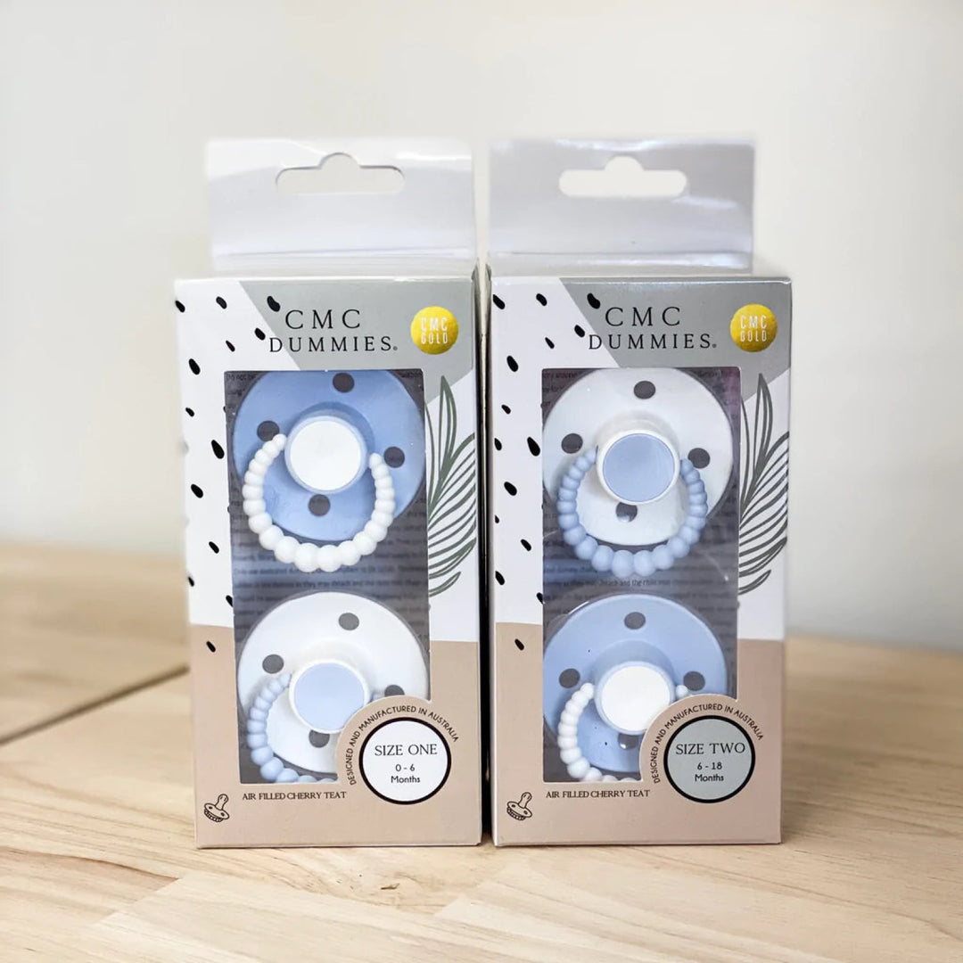 Size 2 Cmc Bubble Dummies - Twin Pack Air Filled Teat