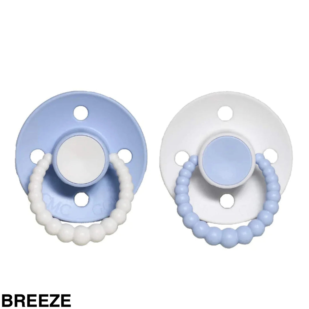 Size 2 Cmc Bubble Dummies - Twin Pack Air Filled Teat Breeze
