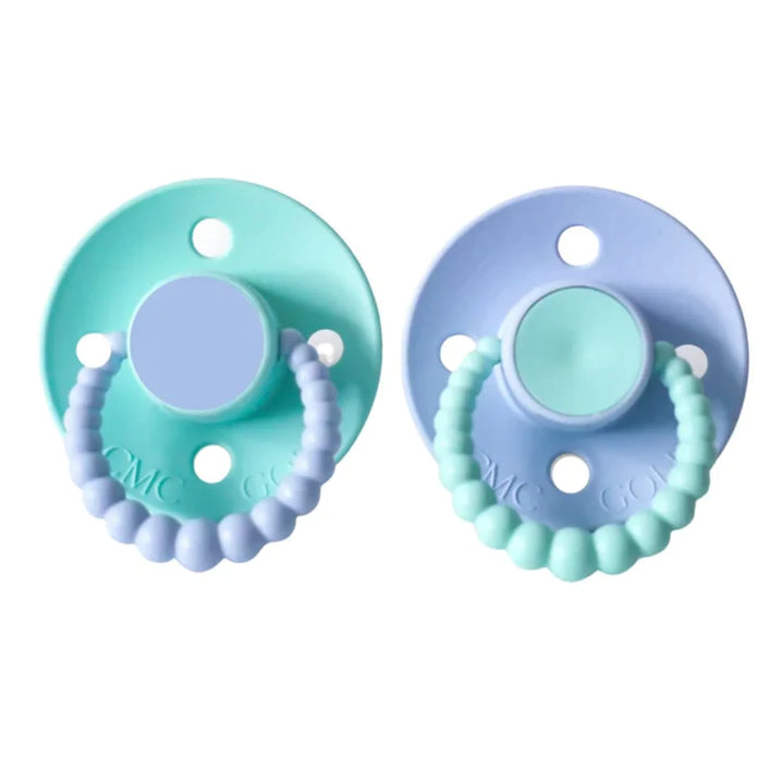 Size 2 Cmc Bubble Dummies - Twin Pack Air Filled Teat Destination