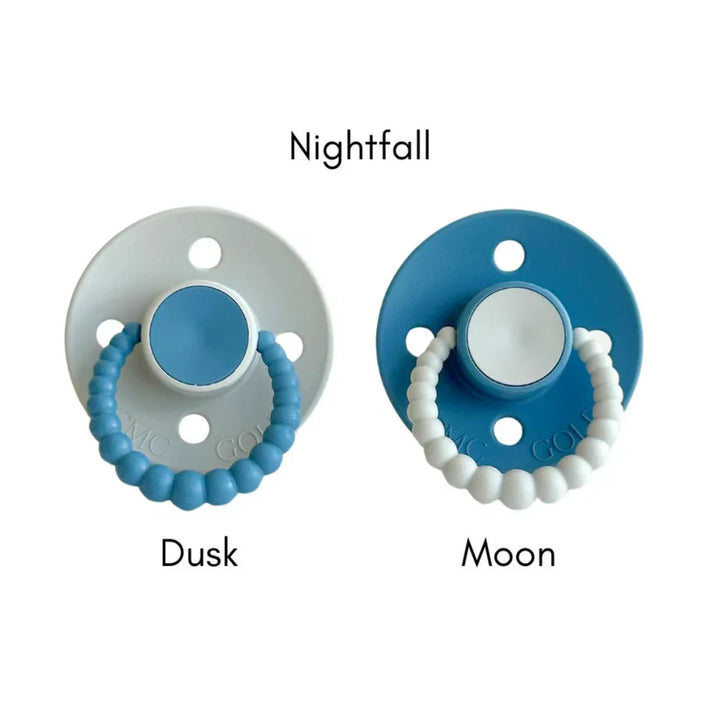 SIZE 2 CMC Bubble Dummies - Twin Pack - AIR FILLED TEAT Nightfall
