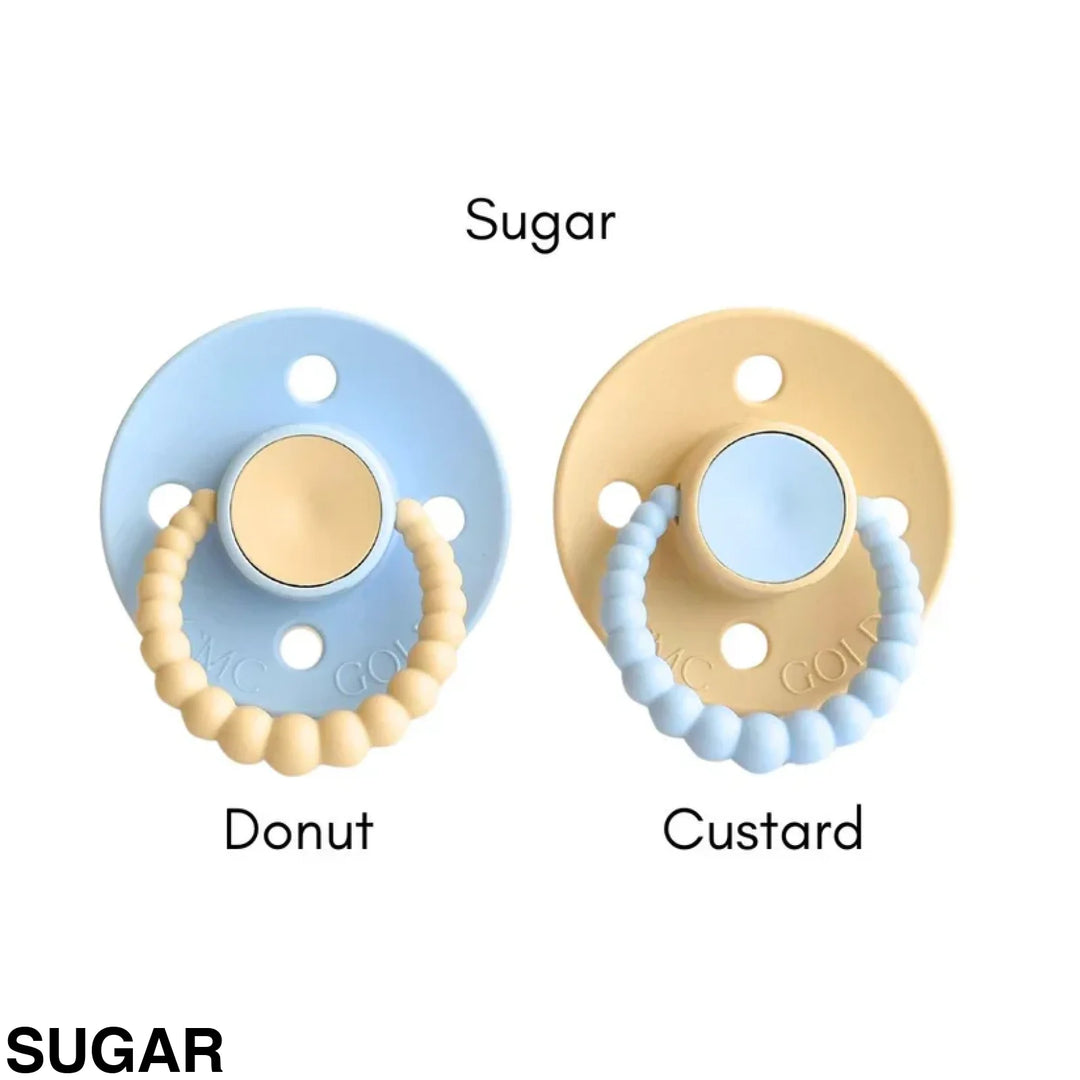 SIZE 2 CMC Bubble Dummies - Twin Pack - AIR FILLED TEAT Sugar
