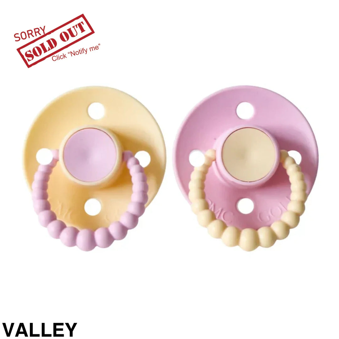 Size 2 Cmc Bubble Dummies - Twin Pack Air Filled Teat Valley