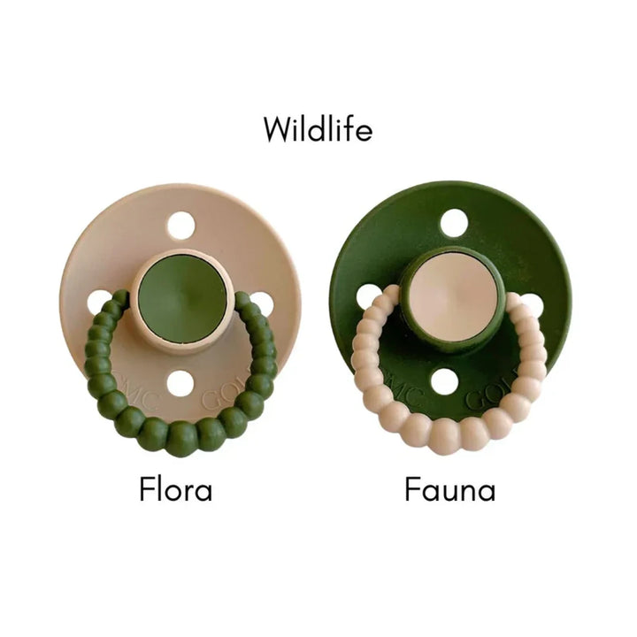 SIZE 2 CMC Bubble Dummies - Twin Pack - AIR FILLED TEAT Wildlife