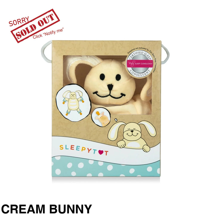 Sleepytot Dummy Comforter Cream Bunny