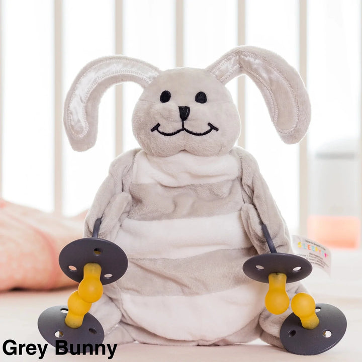 Sleepytot Dummy Comforter Grey Bunny