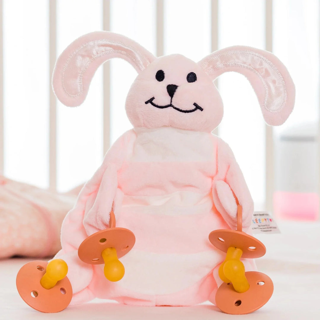 Sleepytot Dummy Comforter Pink Bunny