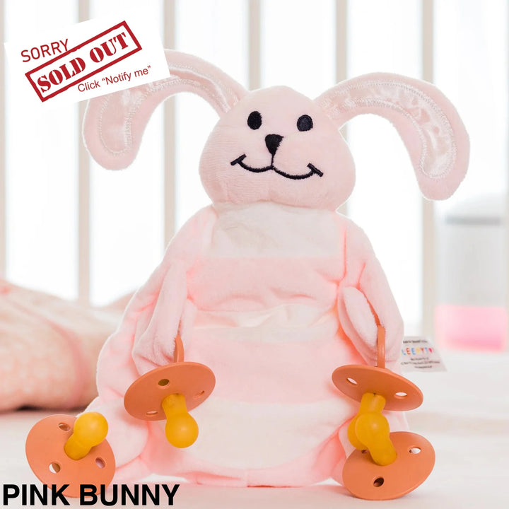 Sleepytot Dummy Comforter Pink Bunny