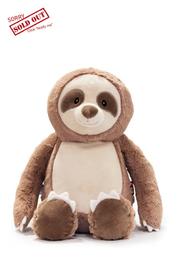Sloth Teddy Cubbie