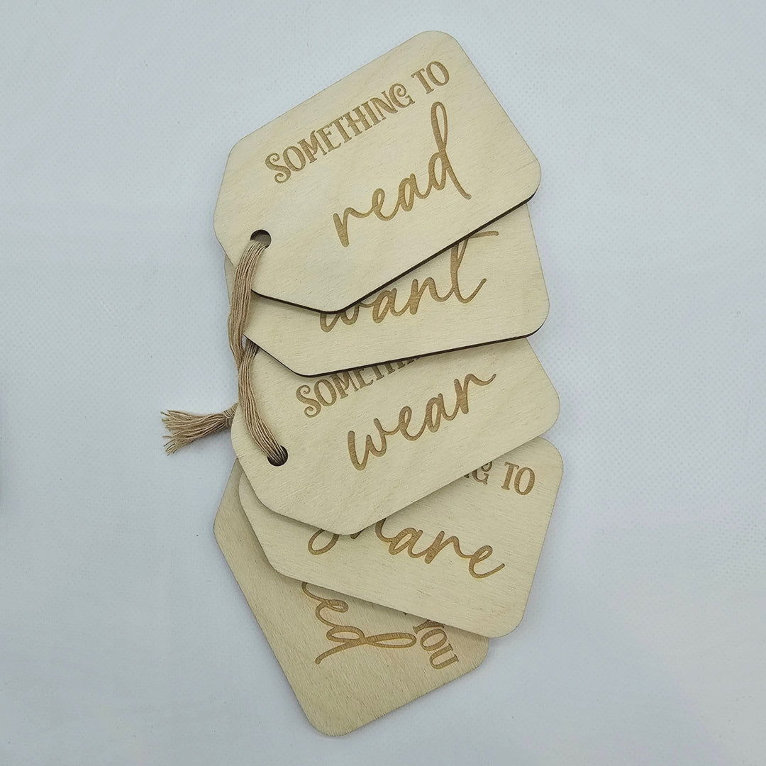 Something To - Engraved Gift Tags
