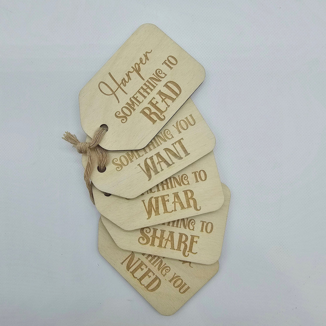 Something To - Engraved Gift Tags Personalised