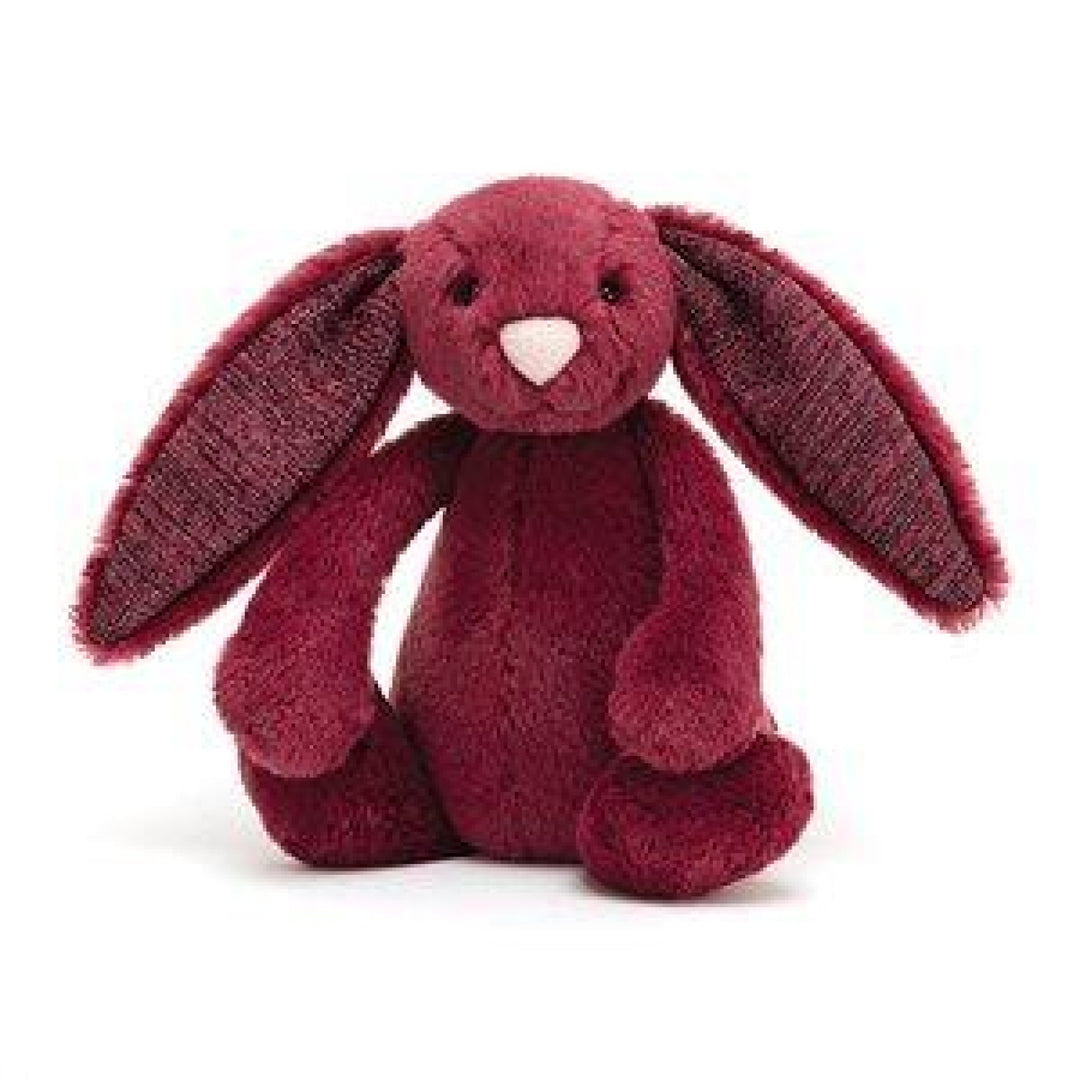 Sparkly Cassis Jellycat Bashful Bunny Small