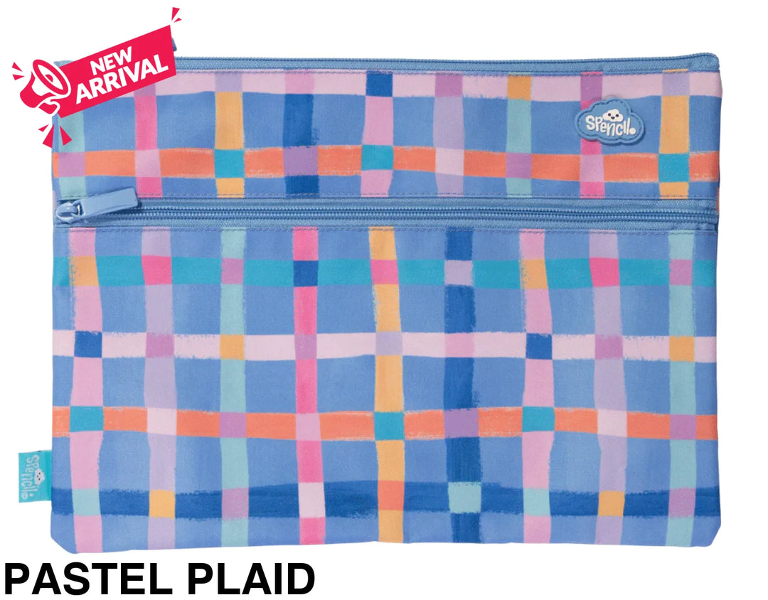 Spencil A4 Twin Zip Pencil Case