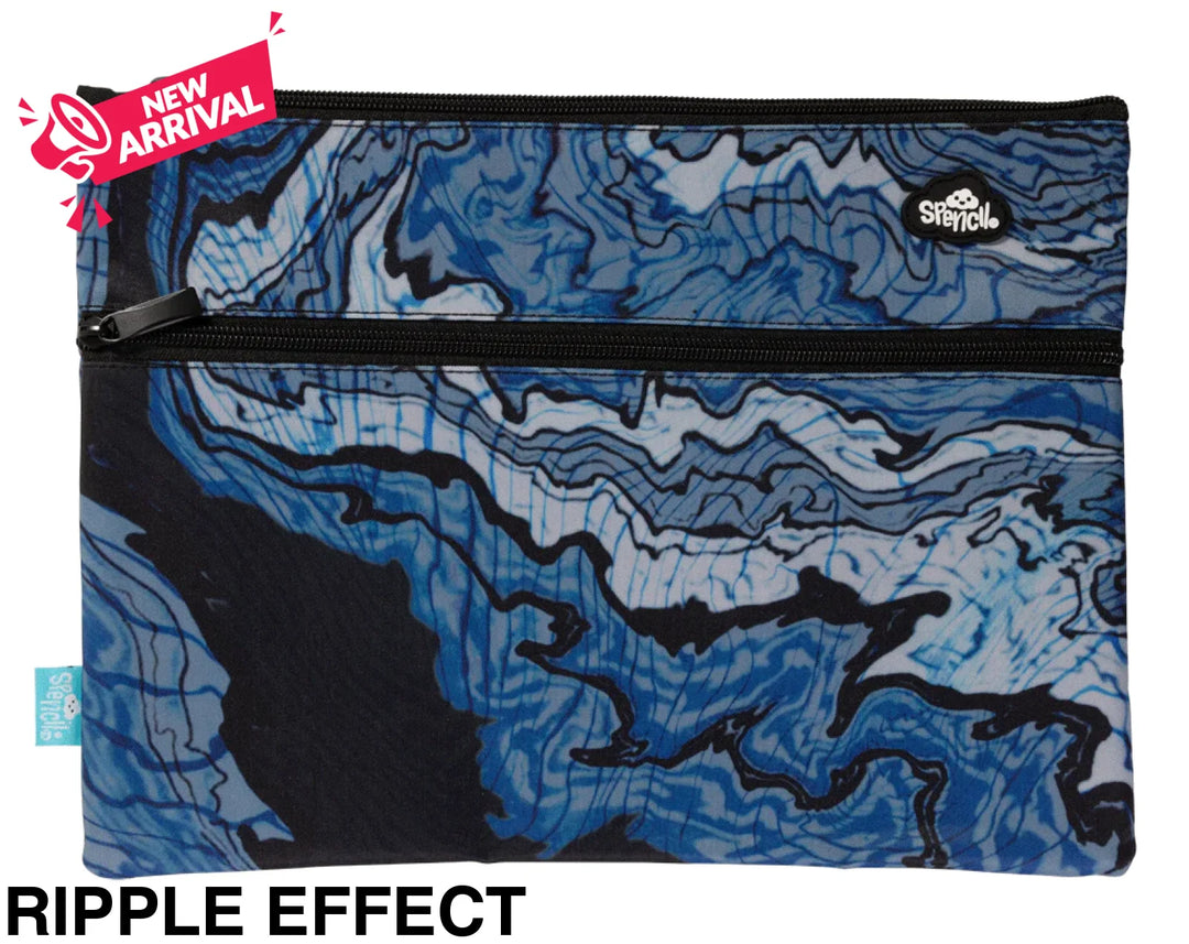 Spencil A4 Twin Zip Pencil Case