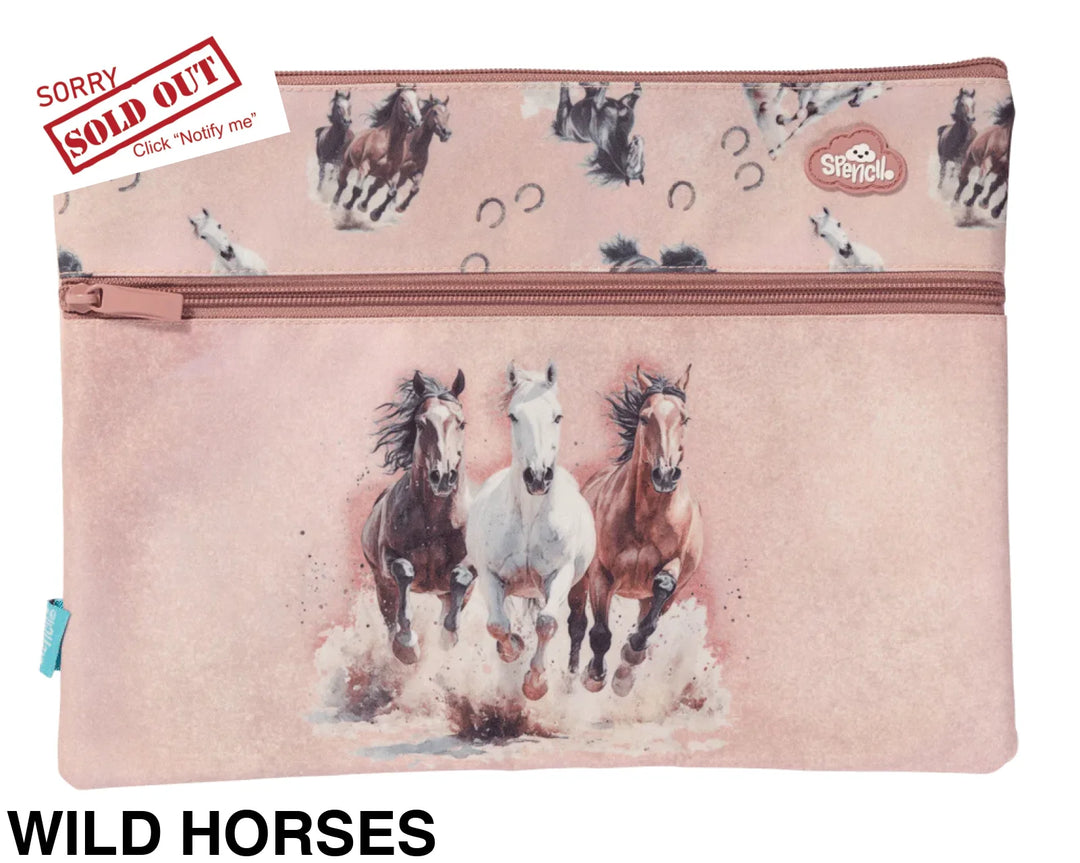 Spencil A4 Twin Zip Pencil Case