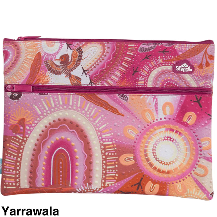 Spencil A4 Twin Zip Pencil Case Yarrawala