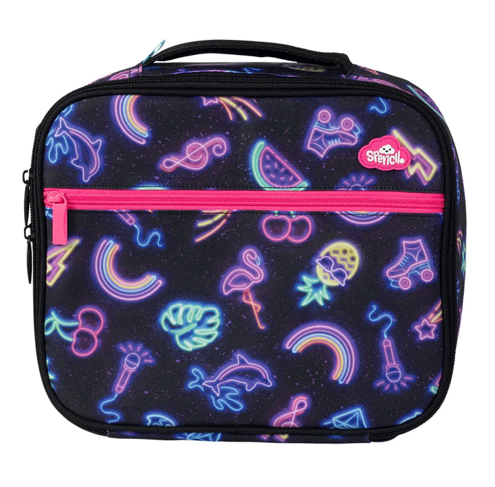 Spencil Big Cooler Lunch Bag Neon Party