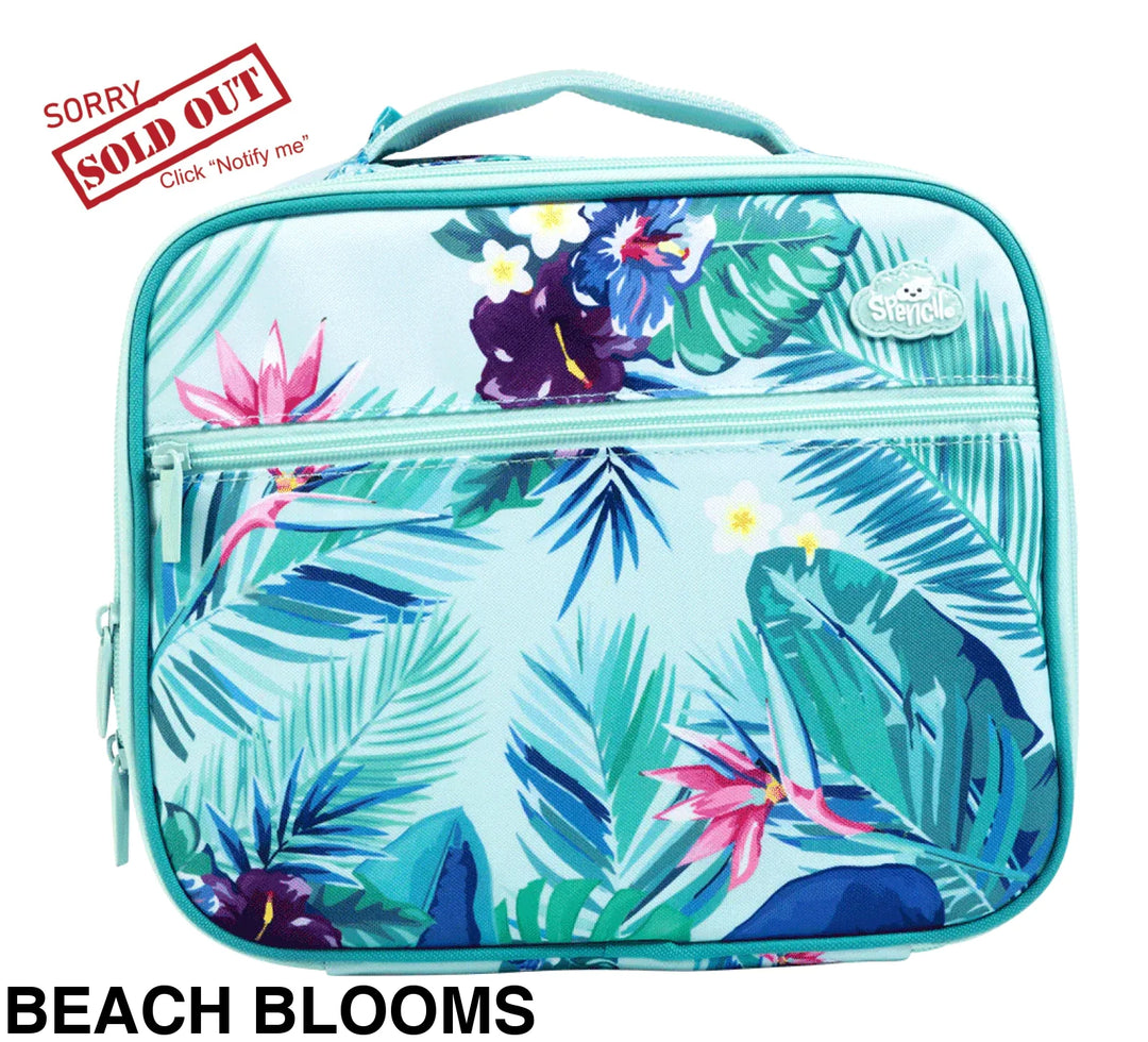 Spencil Big Cooler Lunch Bag Beach Blooms