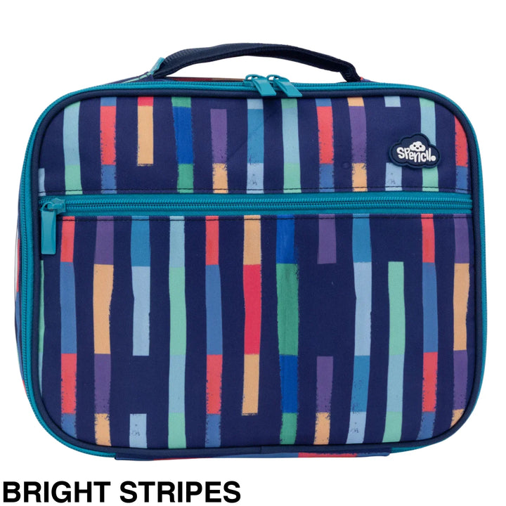 Spencil Big Cooler Lunch Bag Bright Stripes