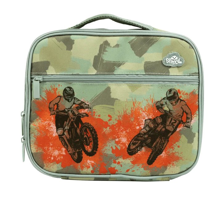 Spencil Big Cooler Lunch Bag Camo Biker